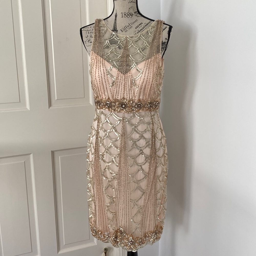 Sue Wong Dress Flapper 1920s Prom